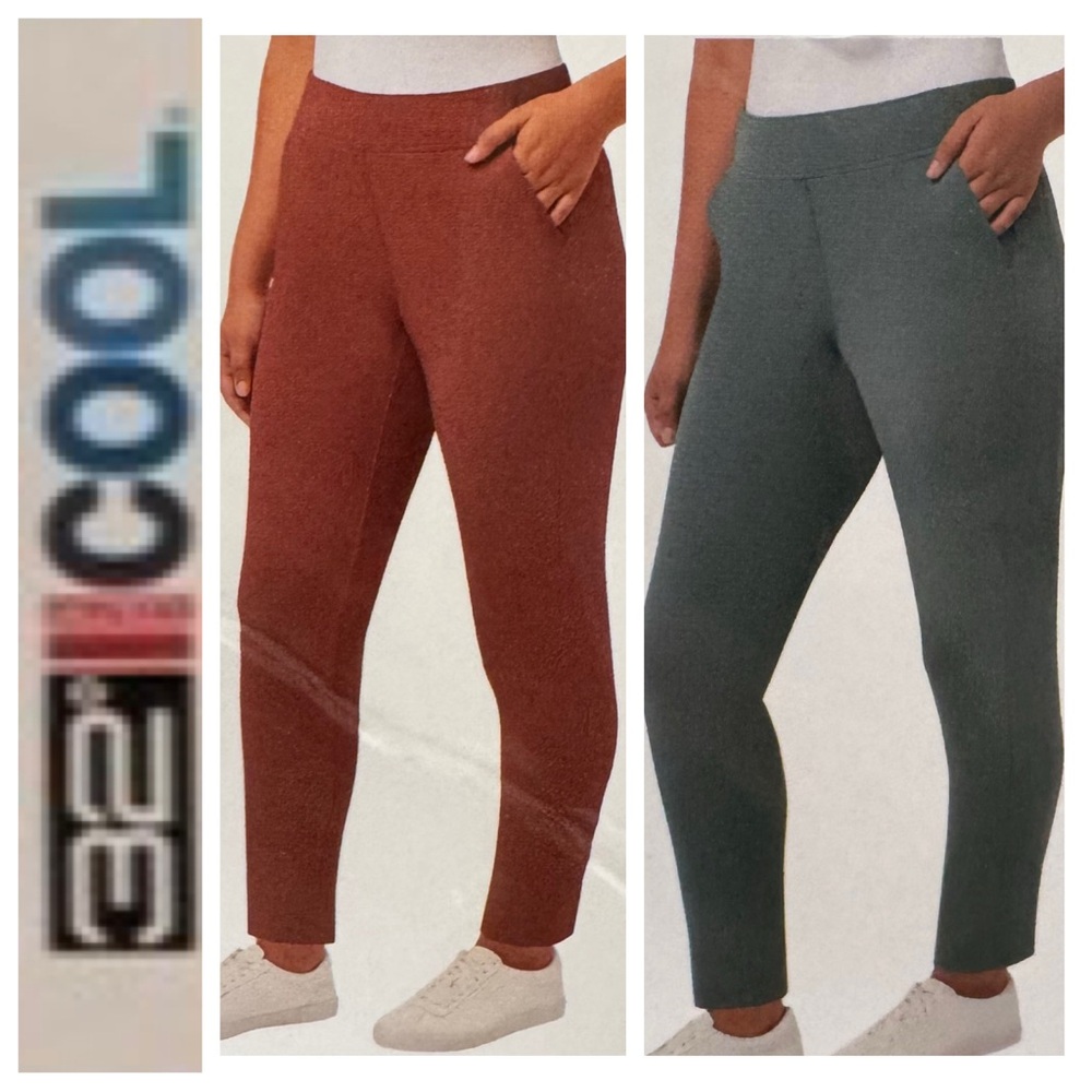 Lot of 2 pr. 32° COOL Athleisure Pants